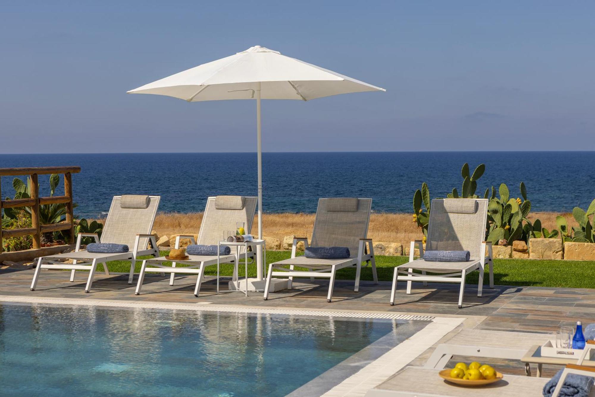 Diana Seaside Villas Pomos Luaran gambar